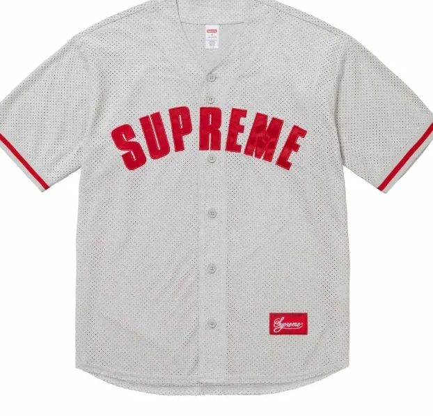 short baseball 24SS JERSEY BASEBALL suede mesh MESH ULTRASUDE sleeved 0824